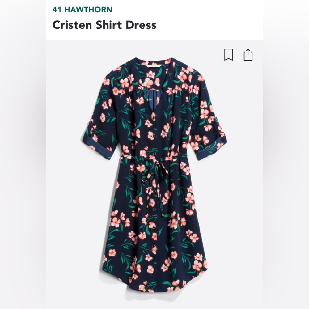 Like new! 41 Hawthorn Shirt Dress. Size Medium